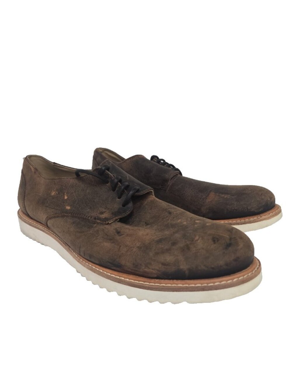 Cody James QCJSP2031 Casual Work Oxford Brown Size 10.5M